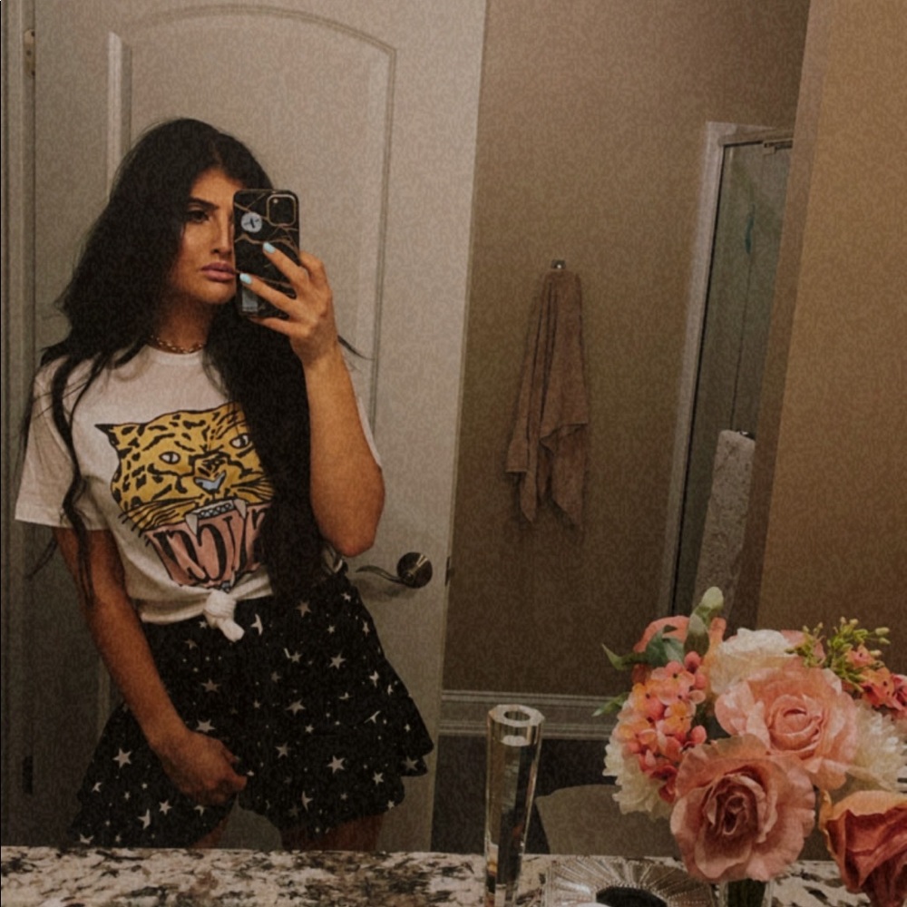 Star power skater skirt